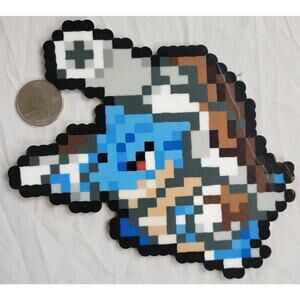 Mega Blastoise Menu Icon Pokemon Perler Bead Pixel Art